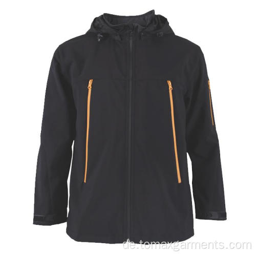 Abnehmbare Kapuze Black Jacket